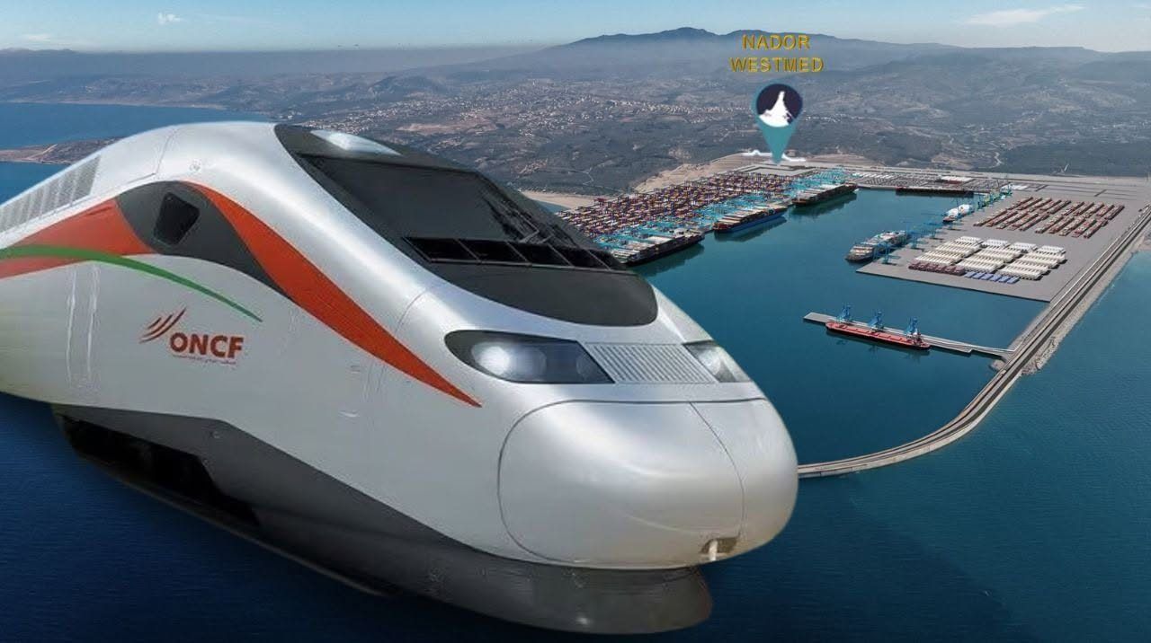 Desserte ferroviaire du port Nador West Med — photo 1