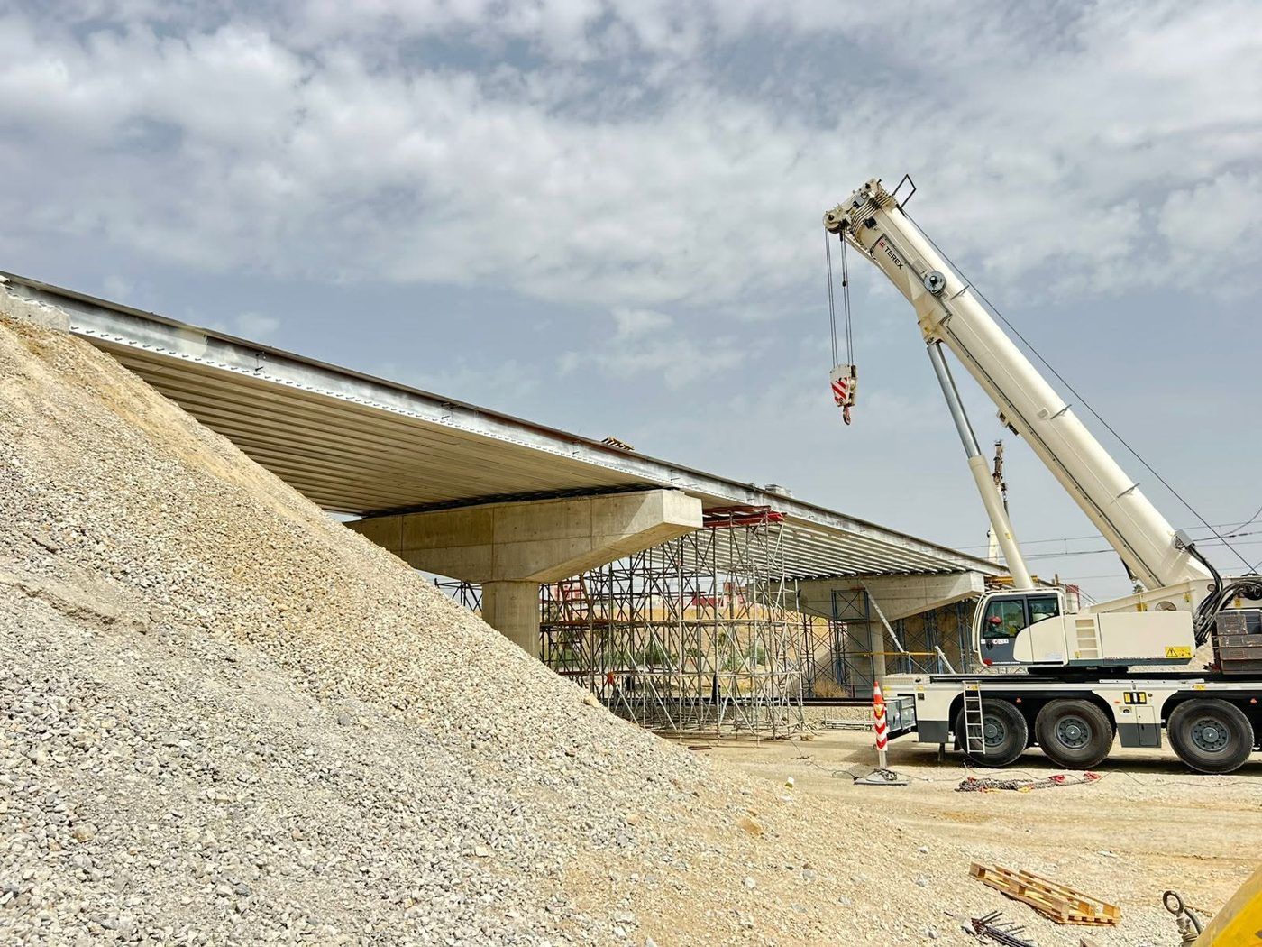 Premier accès à la cité Tanger Tech (franchissement de la voie ferrée), photo 4