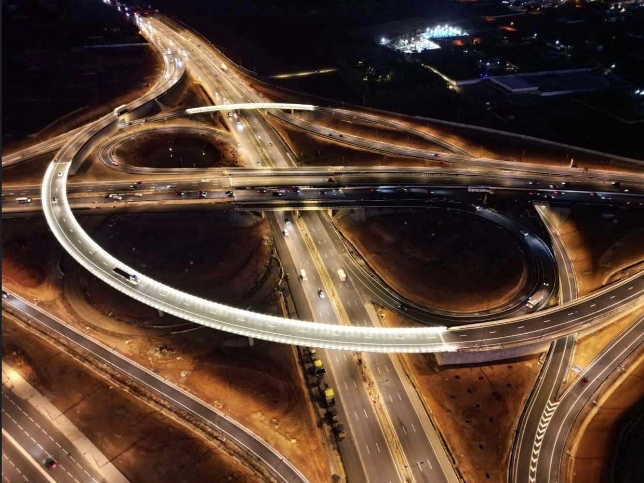 Réaménagement du nœud autoroutier de Sidi Maarouf, Casablanca : photo 1