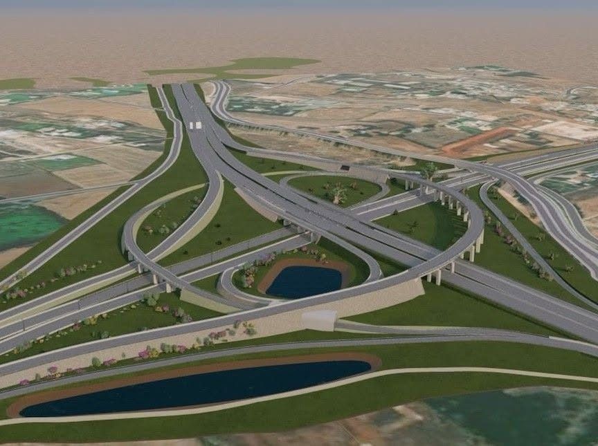 Réaménagement du nœud autoroutier de Sidi Maarouf (Casablanca), photo 2
