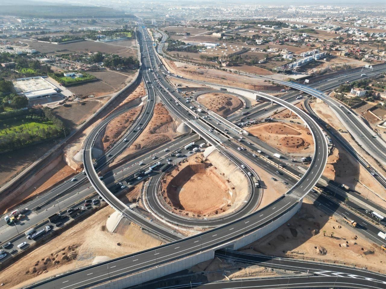 Réaménagement du nœud autoroutier de Sidi Maarouf (Casablanca), photo 3