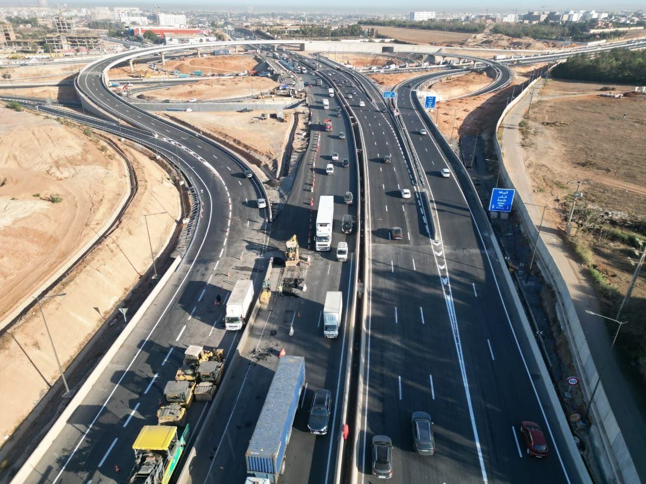 Réaménagement du nœud autoroutier de Sidi Maarouf (Casablanca), photo 4