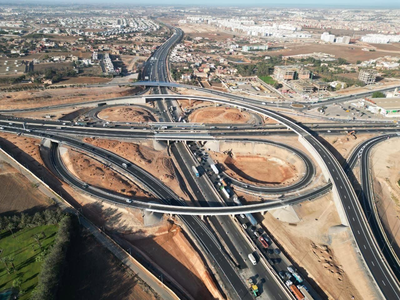 Réaménagement du nœud autoroutier de Sidi Maarouf (Casablanca), photo 6
