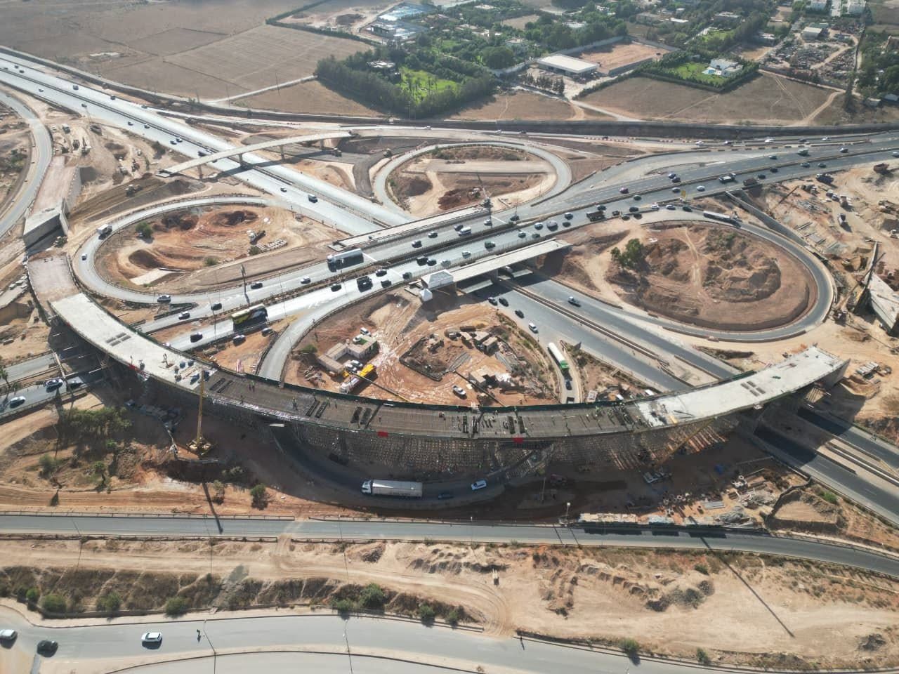 Réaménagement du nœud autoroutier de Sidi Maarouf (Casablanca), photo 7