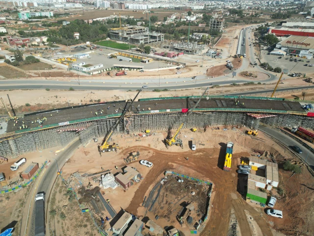 Réaménagement du nœud autoroutier de Sidi Maarouf (Casablanca), photo 8