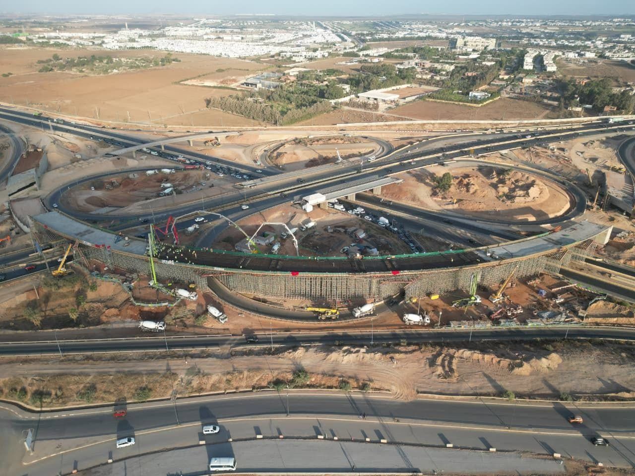 Réaménagement du nœud autoroutier de Sidi Maarouf (Casablanca), photo 9