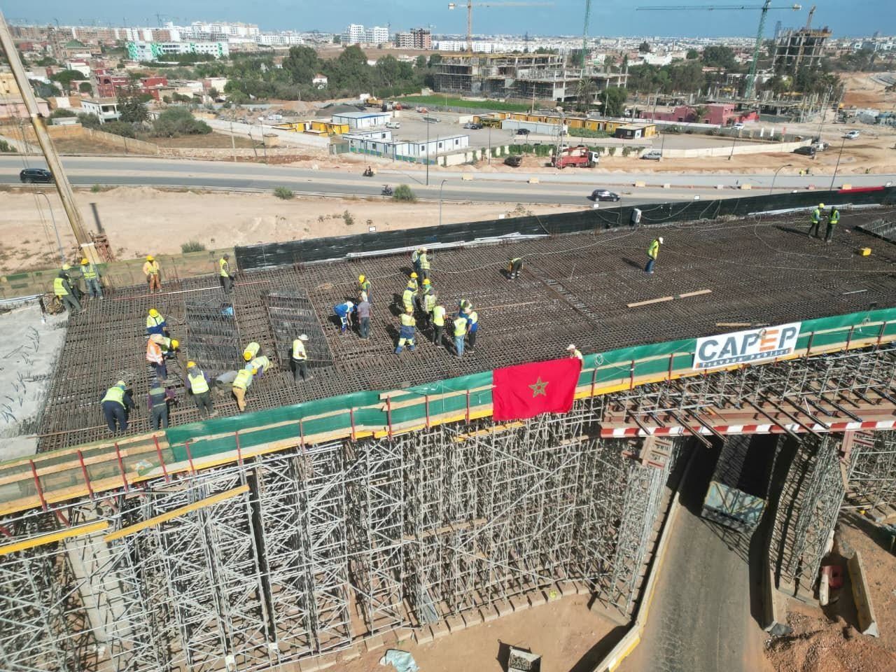 Réaménagement du nœud autoroutier de Sidi Maarouf (Casablanca), photo 10