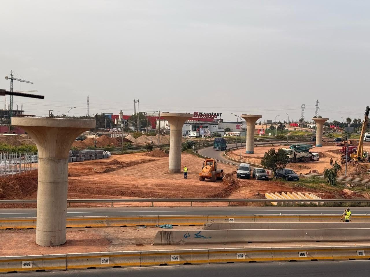 Réaménagement du nœud autoroutier de Sidi Maarouf (Casablanca), photo 18
