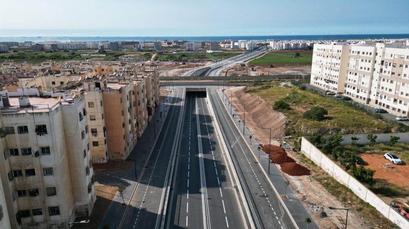 Franchissement de la voie ferrée à Bernoussi, Casablanca : photo 1