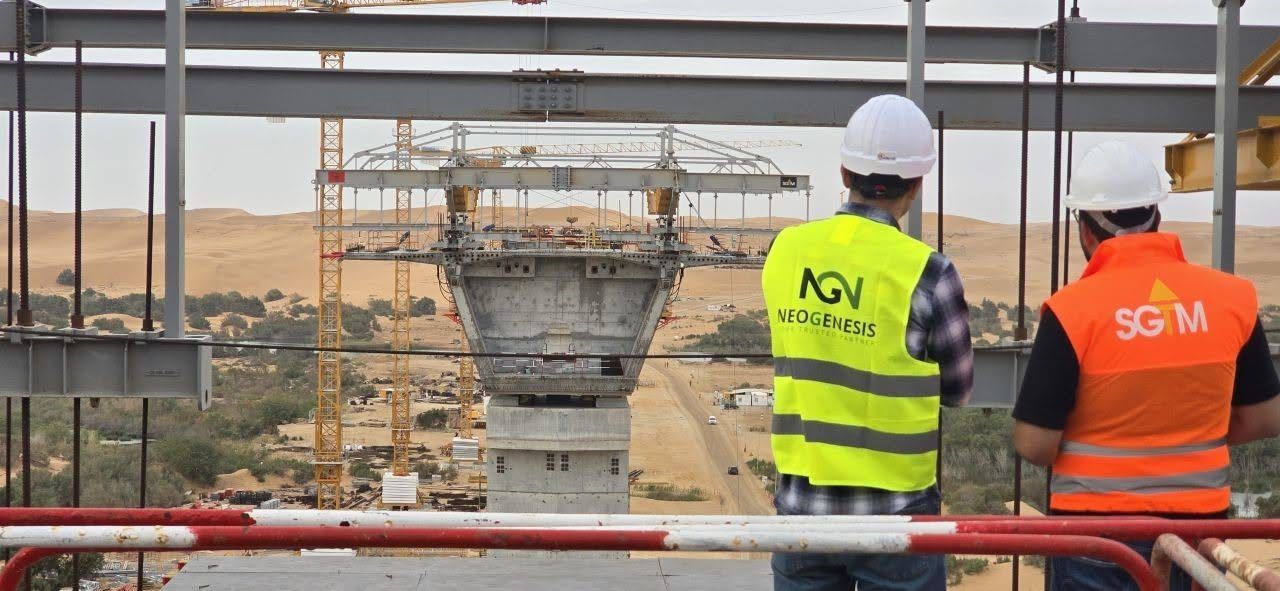 Viaduc de Sakia El Hamra — voie express Tiznit – Dakhla — photo 1