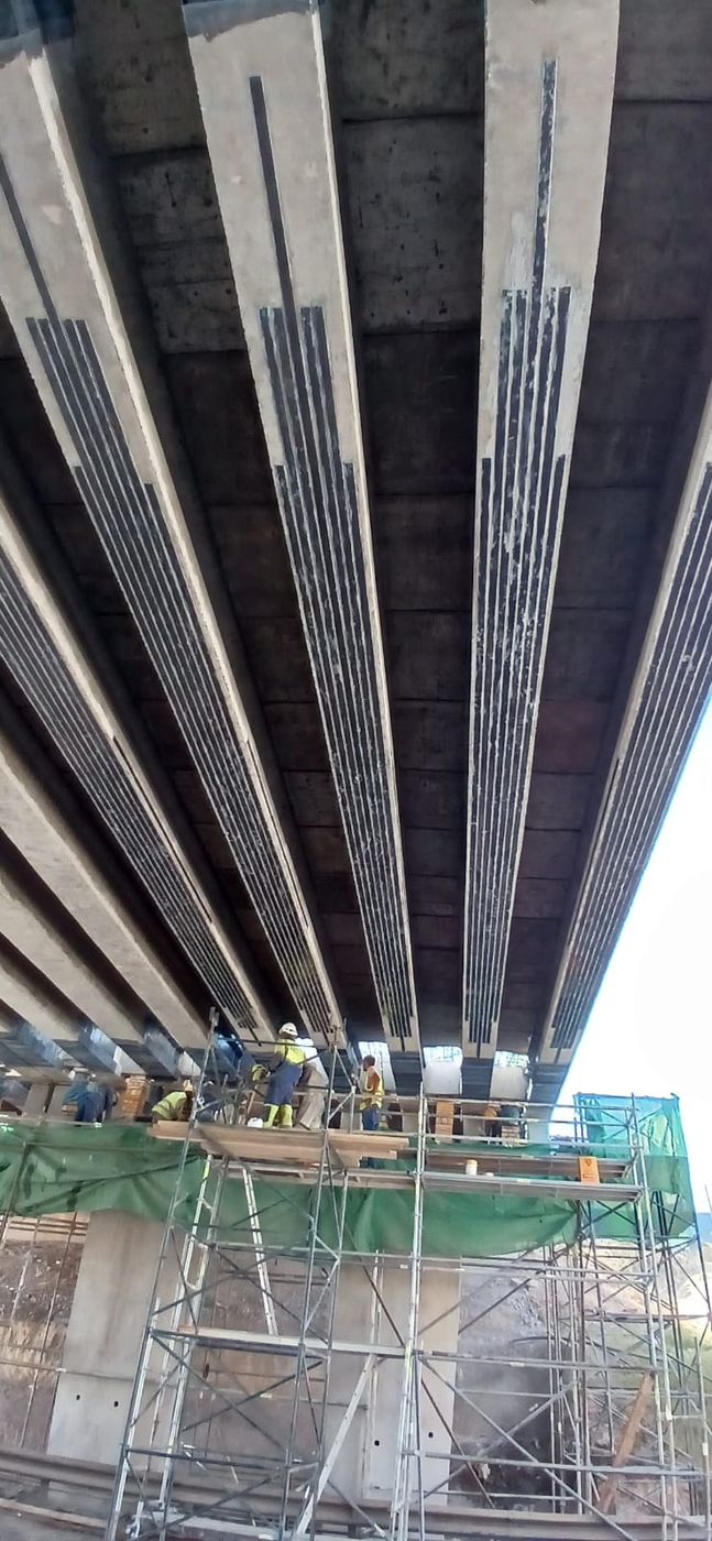 Réparation et surélévation du pont sur la RP 3020 — Ville Verte de Bouskoura — photo 4