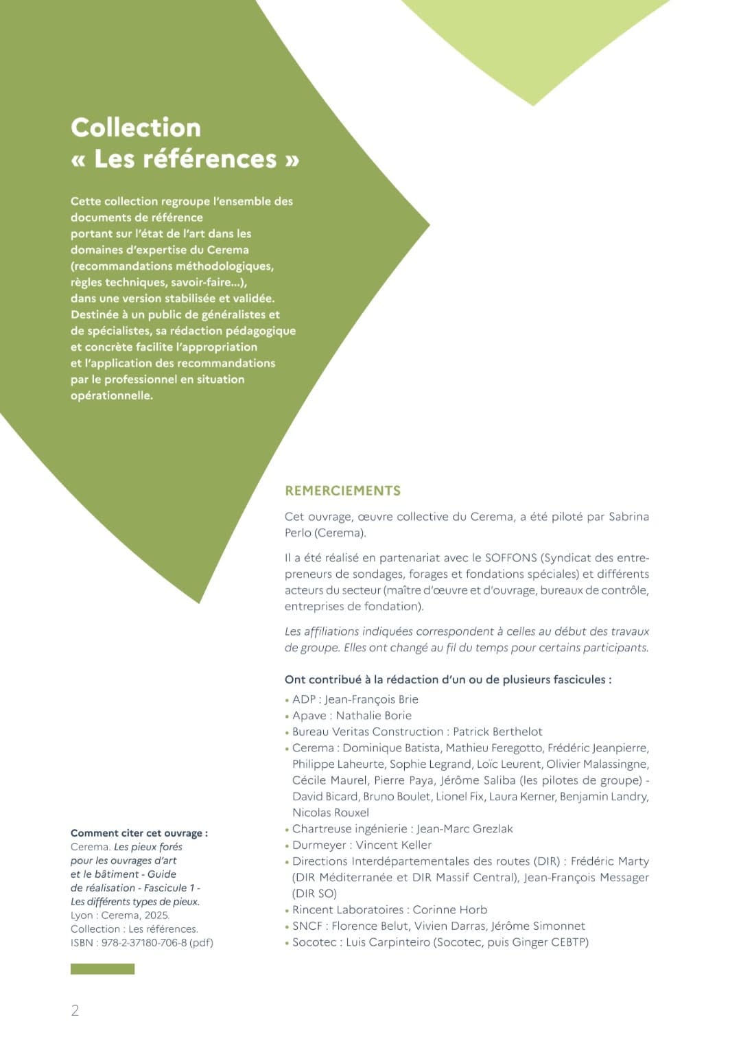Fondations profondes : un guide de référence pour la conception, l'exécution et la réparation des pieux forés