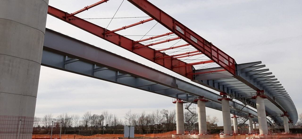 Ponts mixtes acier-béton : un compromis optimal entre résistance, légèreté et performance