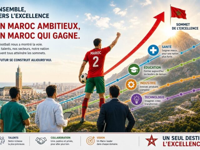 Ensemble vers l'excellence, un Maroc qui gagne