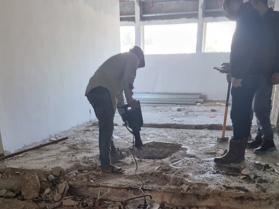 Hôpital Mohamed Bouafi, Casablanca : expertise de l’existant, sondage du dallage