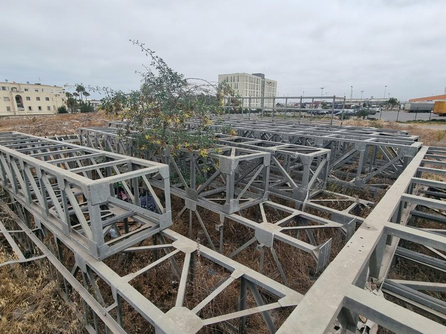 Potences en charpente métallique : inspection de l’état de conservation