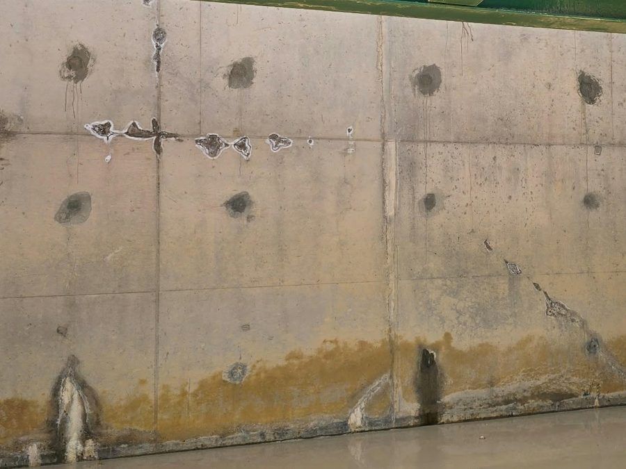 Bassin de 12 m de hauteur : expertise des fuites
